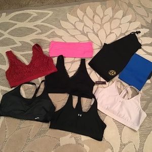 Bras, compression band and compression pants